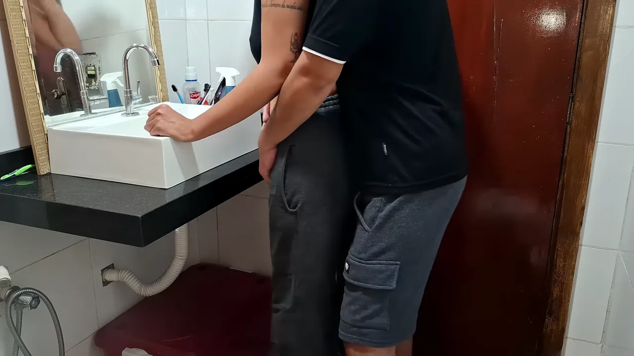 latina porn - Latina Maid Caught in Bathroom Fuck - Free HD Amateur