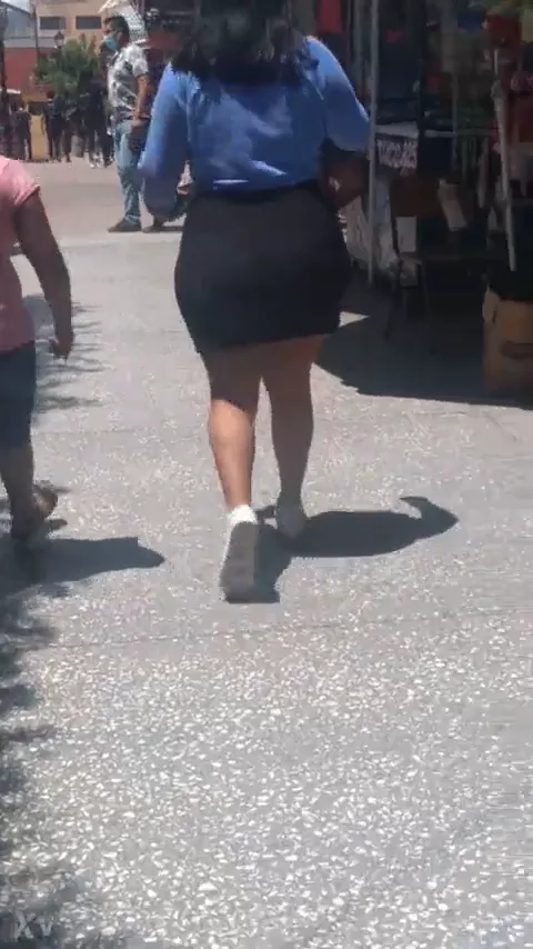 Culotte in black skirt